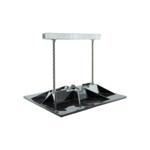 strut rooftop pipe support