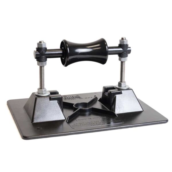adjustable roller pipe support