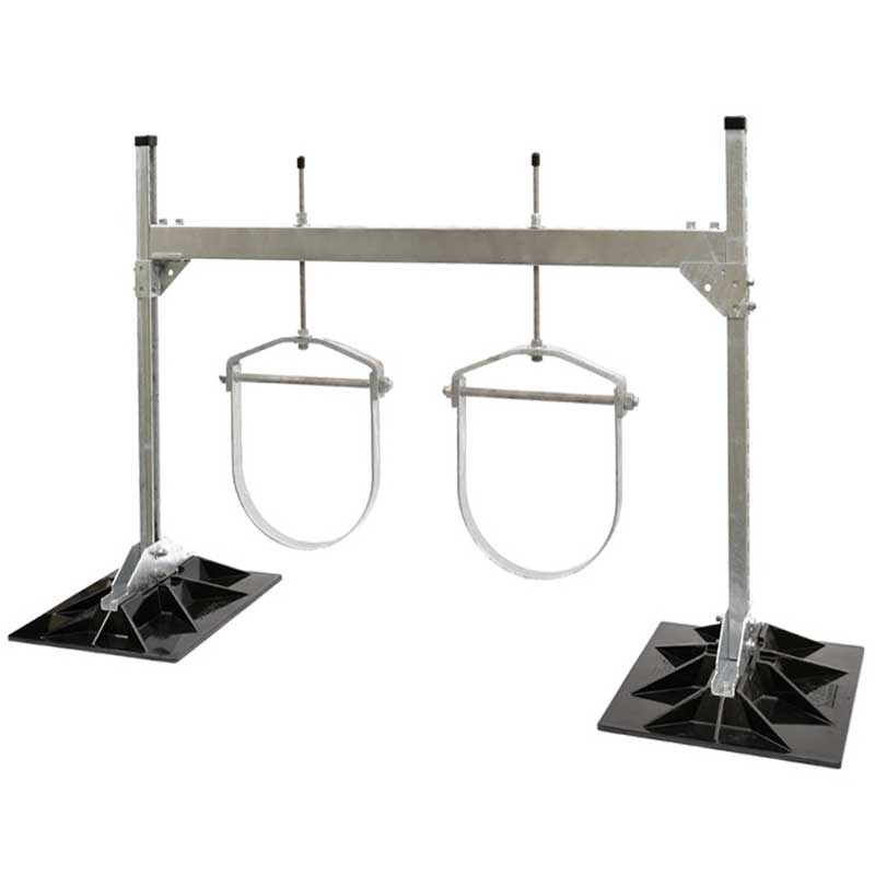 MIRO 10H rooftop pipe support