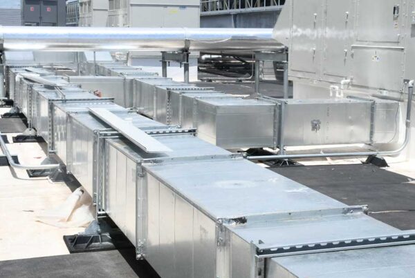 roof supports for ductwork