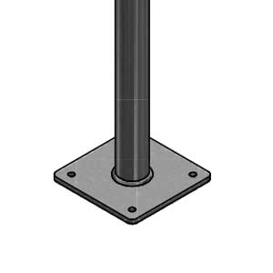 stanchion base