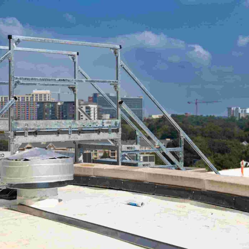 fall protection plan for working at heughts