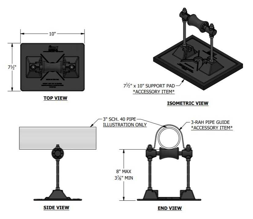 3-RAH-8 Technical Drawing