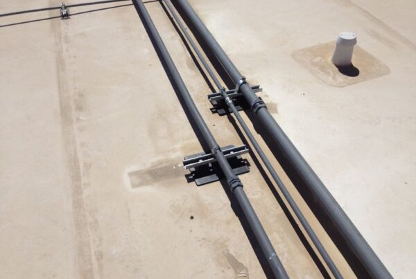 MIRO electrical conduit roof supports